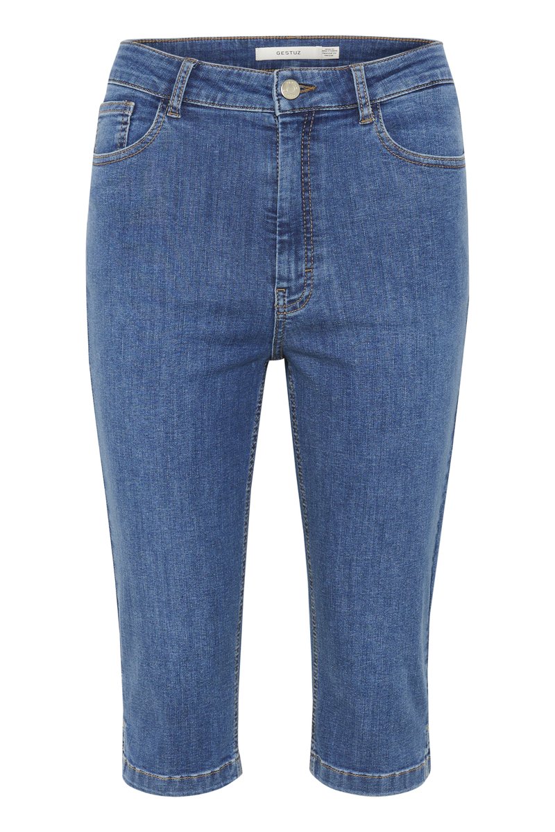 Gestuz Jeansshort blauw