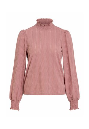 VILA, VILYRI SMOCK TOP - Blusa - nostalgia rose