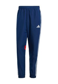 TIRO 25 ESSENTIALS WOVEN - Tracksuit bottoms - team navy red