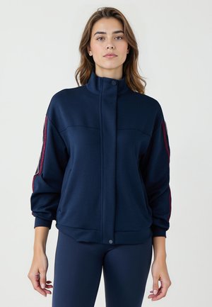 CUT ZIPPERED - Trainingsjacke - dark blue