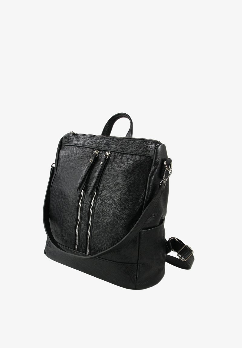 DrachenLeder CITY TOSCANTO - Rugzak - schwarz