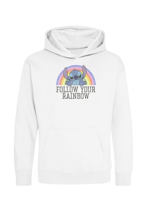 LILO & STITCH STITCH RAINBOW - Luvtröja - white