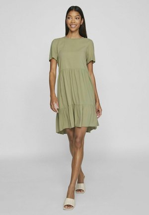 VILA VIPAYA SS NOOS - Vestido informal - oil green