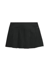 A-lijn rok - charcoal pinstripe