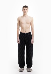 FAVELA MONOGRAM UNISEX - Løst sittende jeans - black denim