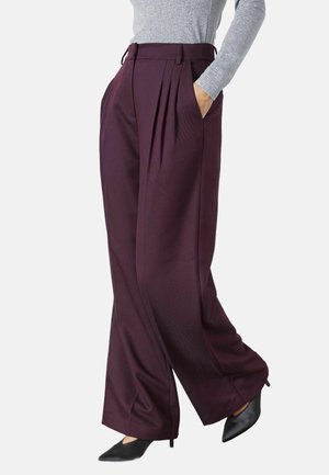 ALMIRA - Bukser - plum