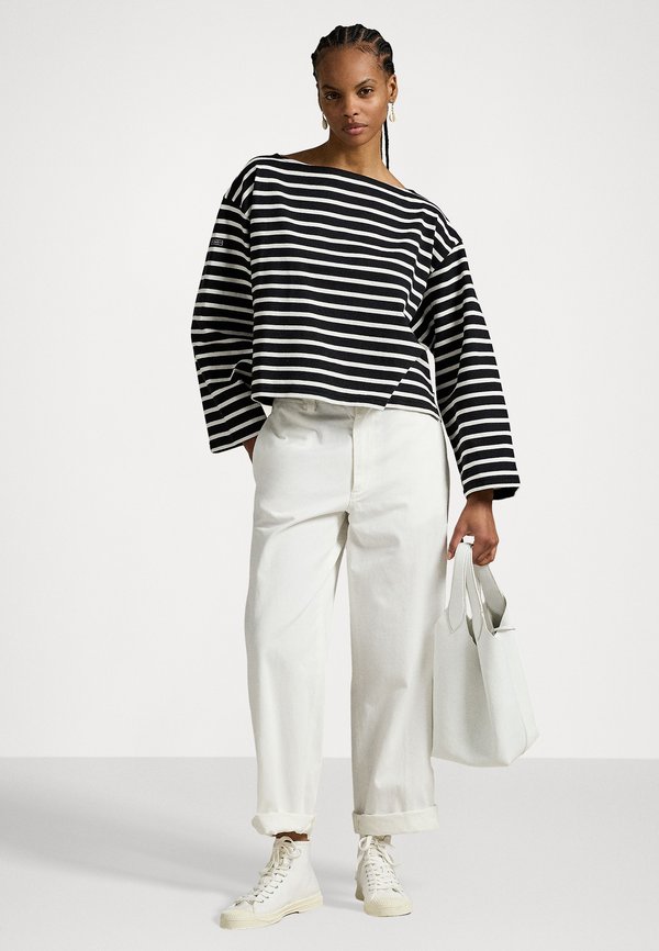 STRIPED BOATNECK MARINER T-SHIRT - Long sleeved top2