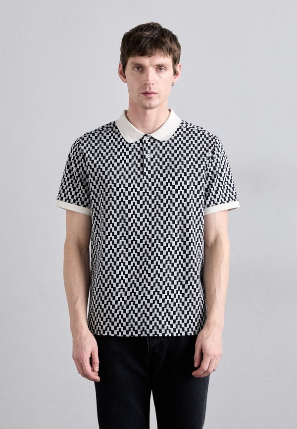 DEVON  - Polo shirt - bridge stack moonbeam