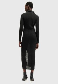 AllSaints CONNIE MIDI - Abito a camicia - black