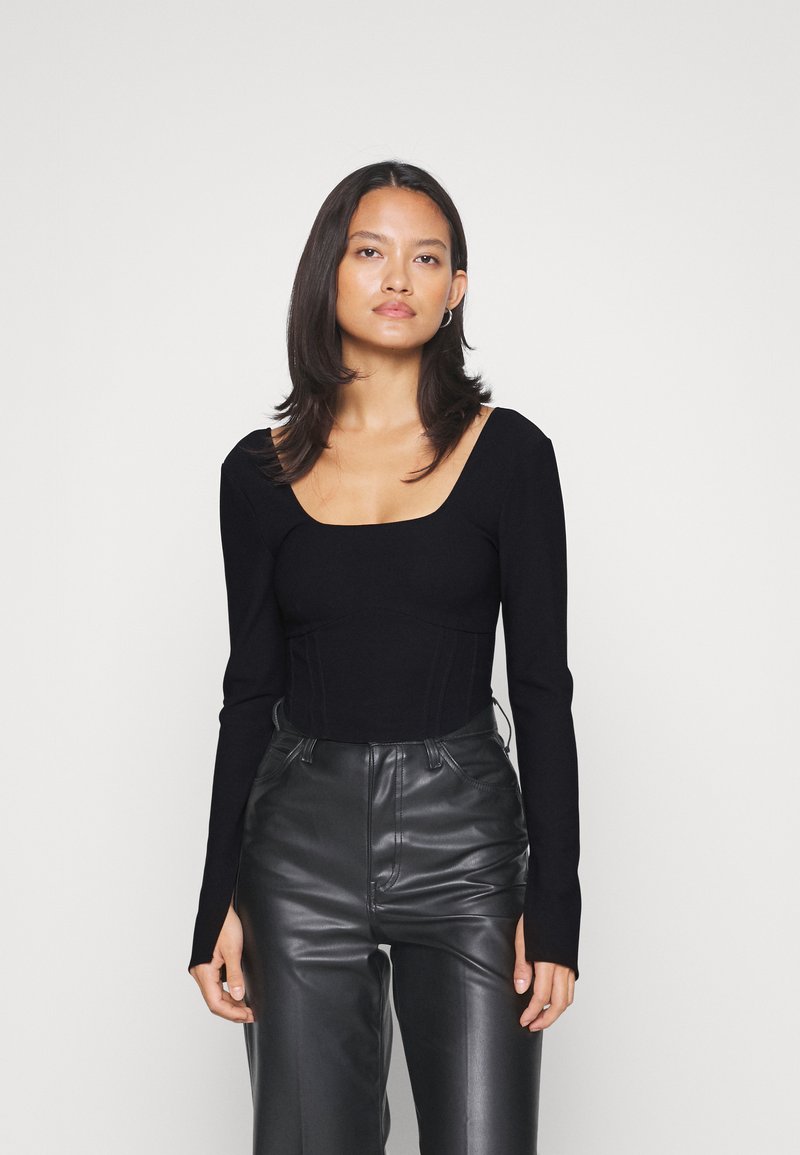 Abercrombie & Fitch Longsleeve black/zwart Zalando.nl