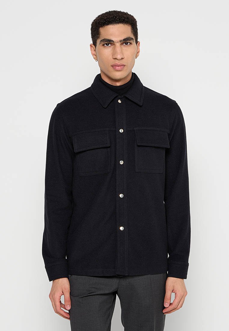 sandro Lichte jas koningsblauw