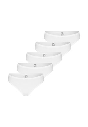 mey, MEY 5 PACK - Tanga - weiß