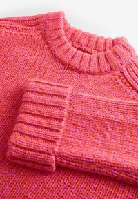 Striktrøje - pink bright