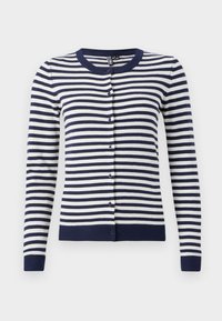PCNORA O NECK CARDIGAN - Gilet - maritime blue