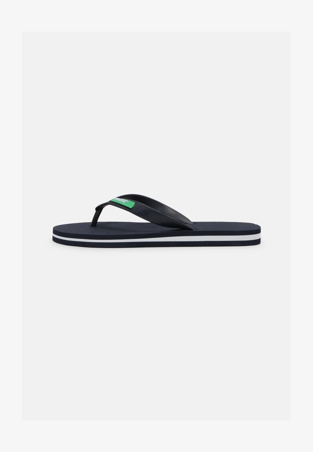 ALOHA - Japonki kąpielowe - navy/white