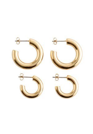 CHUNKY HOOP SET - Ohrringe - gold-coloured
