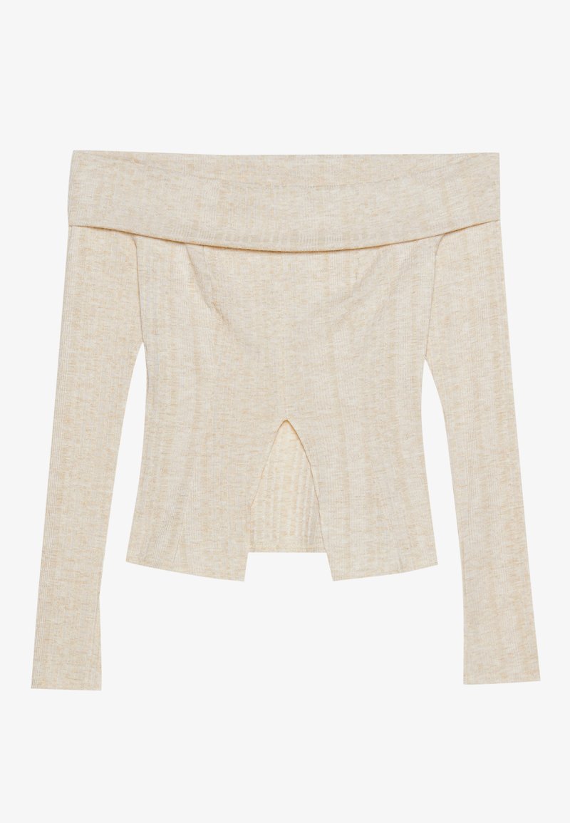 Even&Odd Longsleeve beige mêleerd Even&Odd Longsleeve beige mêleerd