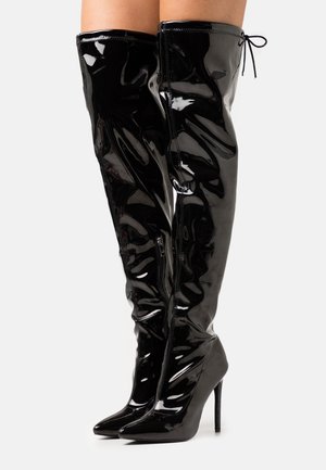 ROOBI - Over-the-knee boots - black