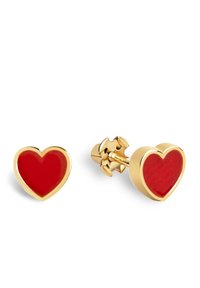 HEART ENAMEL - Kolczyki