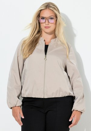 ELASTISCHER SAUM STEHKRAGEN - Bomberjacke - dark cement