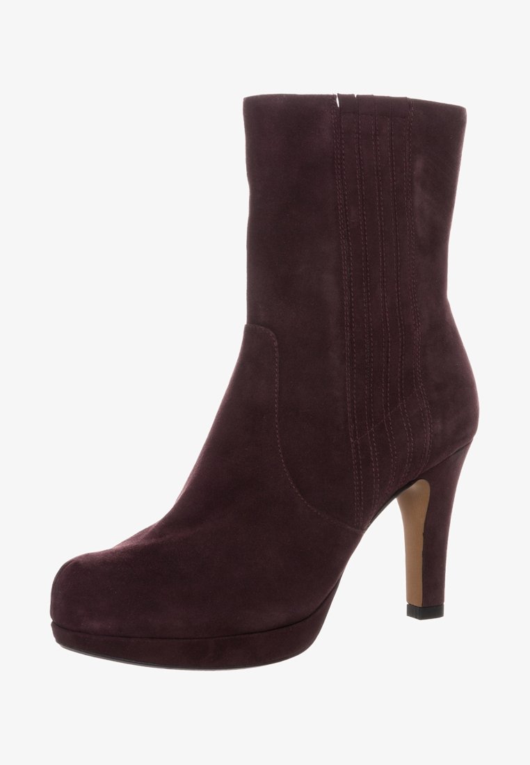 Clarks High heeled ankle boots - brown