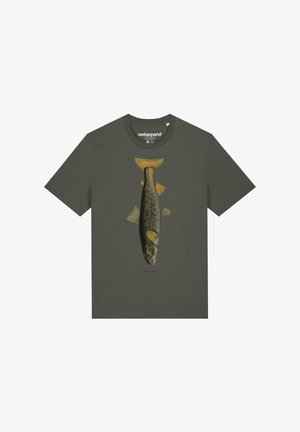 watapparel, FORELLE - T-Shirt print - khaki