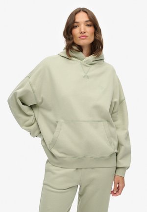 STUDIOS RELAXED - Jersey con capucha - dusty sage