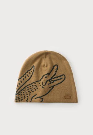 Lacoste, MÜTZEN UNISEX - Плетена шапка - beige