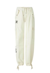 HOLLYWOOD SWALLOW - Cargobroek - white