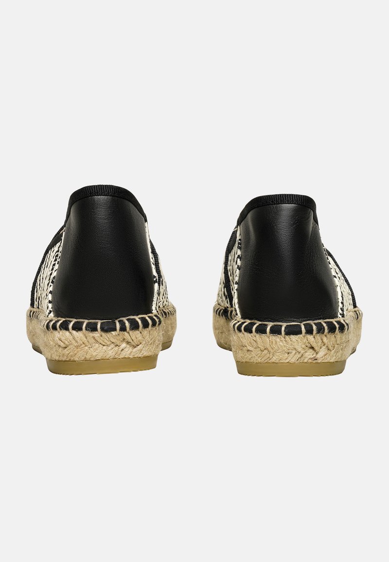 Herren Slipper | Henry Stevens TAYLOR EP Espadrille schwarz weiß/schwarz - GX04565 Herren Slipper | Henry Stevens TAYLOR EP Espadrille schwarz weiß/schwarz - GX04565