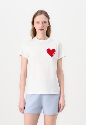 COEUR - T-Shirt print - blanc
