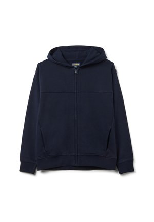 REGULAR FIT - Felpa con zip - navy blue