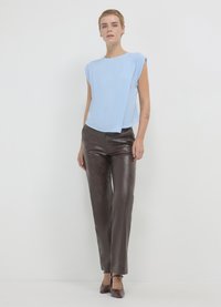 Calliope SMANICATA  - Top - azzurro