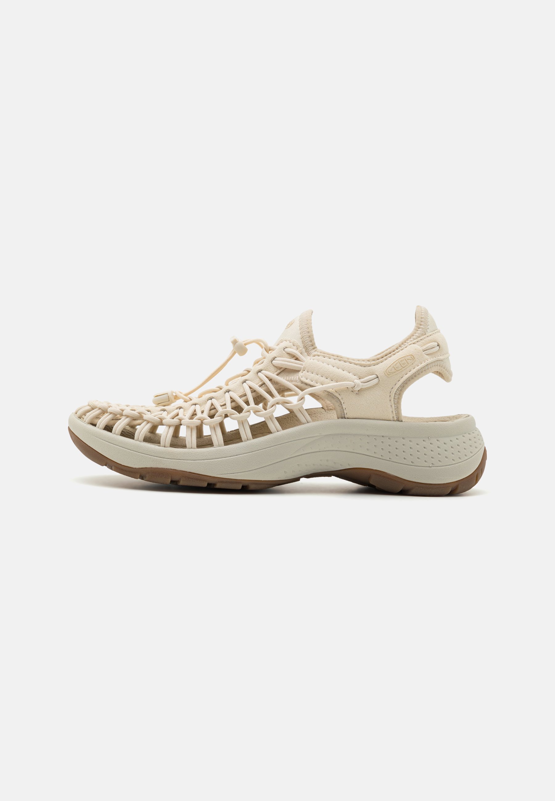 Keen UNEEK ASTORIA - Walking sandals - brown/white - Zalando