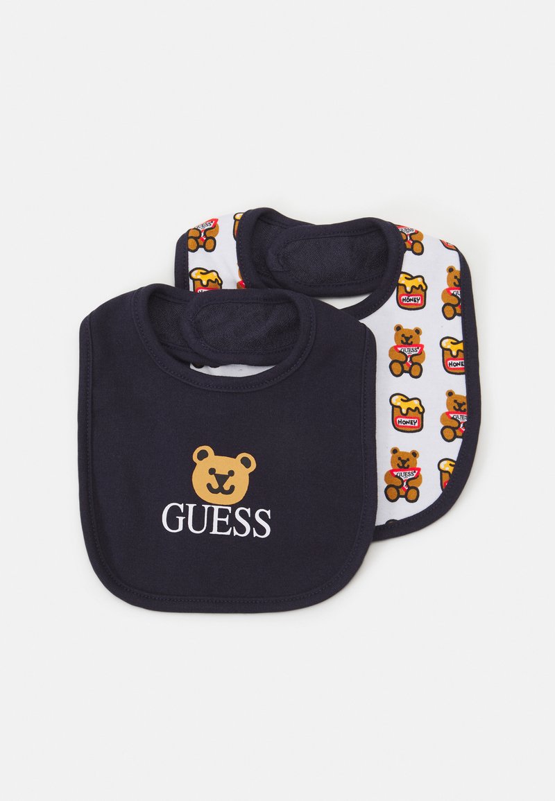Guess BIB UNISEX 2 PACK - Bavaglino - smart blue