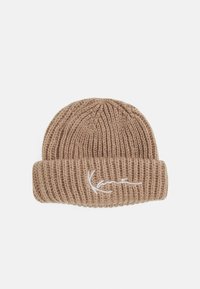 Karl Kani - SIGNATURE FISHERMAN BEANIE UNISEX - Beanie - taupe Miniatűr kép 1