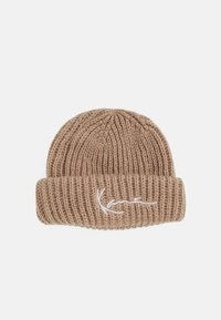 SIGNATURE FISHERMAN BEANIE UNISEX - Kapa - taupe