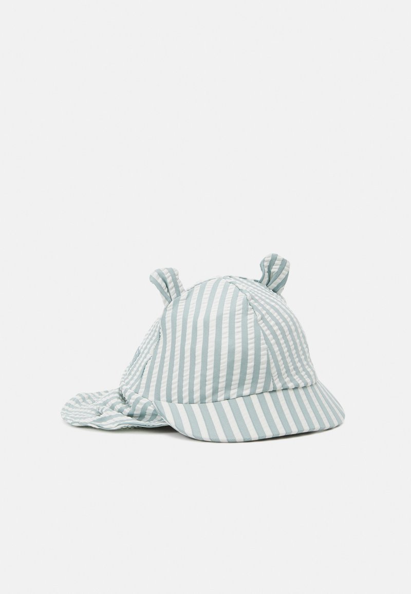 Liewood SENIA SEERSUCKER SUN HAT WITH EARS UNISEX - Šešir - sea blue/white