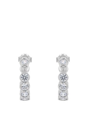 JOOP! ACCESSORIES CREOLEN FÜR DAMEN, 925 STERLING SILBER, ZIRKONIA SYNTH. - Pendientes - silberfarben