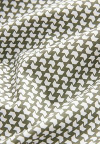 Next LONG SLEEVE SINGLE CUFF PRINTED EASY CARE REGULAR FIT - Pluus - white green geometric