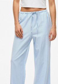 VILA Pantalones - kentucky blue