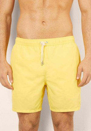 PASSEPARTOUT - Shorts da mare - yellow plain