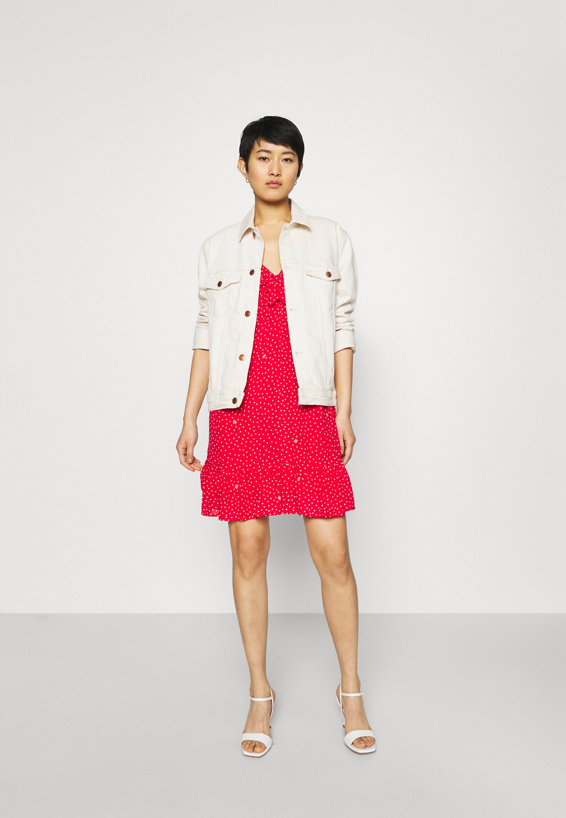 Liu Jo Jeans ABITO - Vestito estivo - red pois/rosso - Zalando.it