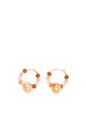 LOGO CRISTALES - Pendientes - naranja