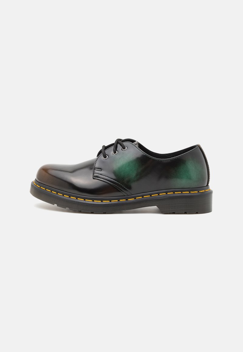 Dr. Martens 1461 UNISEX - Cipele s vezicama - black/yellow/green/blue