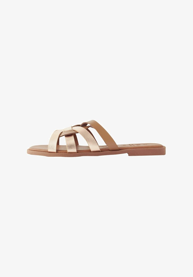 Next FOREVER COMFORT LATTICE - Ciabattine - tan brown