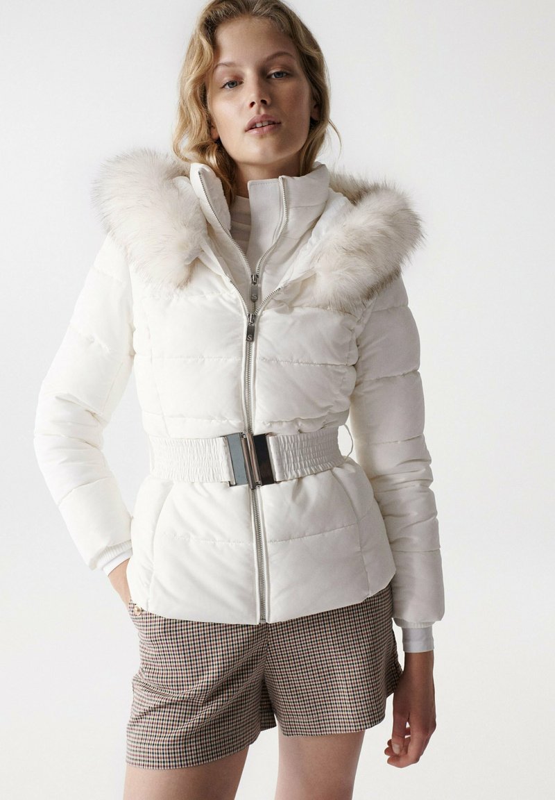 Salsa Jeans SLIM - Veste d'hiver - white/blanc - ZALANDO.FR