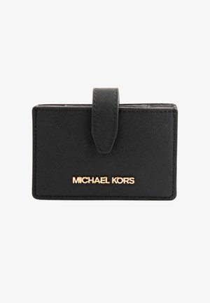 Michael Kors, JET SET TRAVEL M_CARD CASE UNISEX - Visitenkartenetui - black