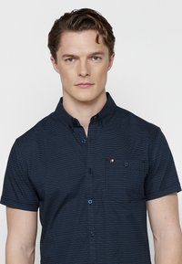 Koroshi SHORT SLEEVE - Overhemd - azul blue