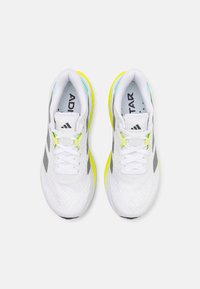 adidas Performance ADISTAR 3 - Chaussures de running sur route - footwear white/core black/pulse lime